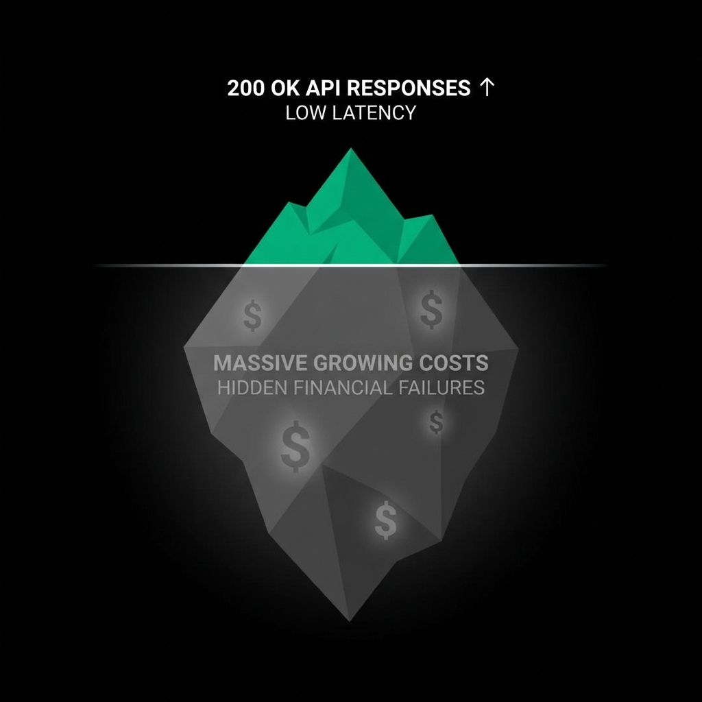 Iceberg Concept - Hidden Costs Under Success